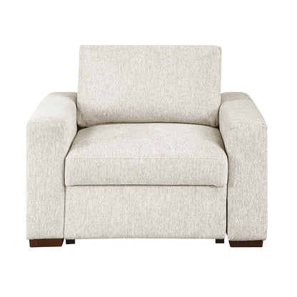 Isla Microfiber Chair in Beige