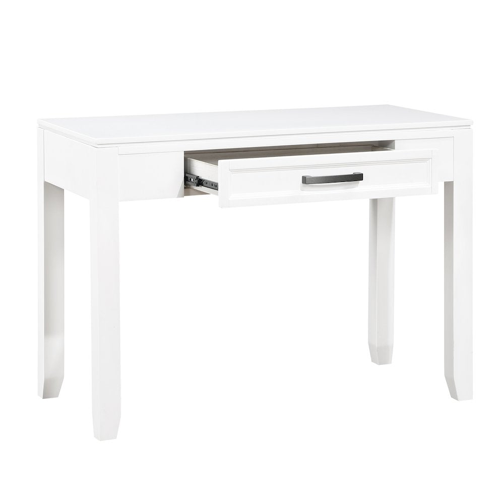 Garretson Acacia Writing Desk in White