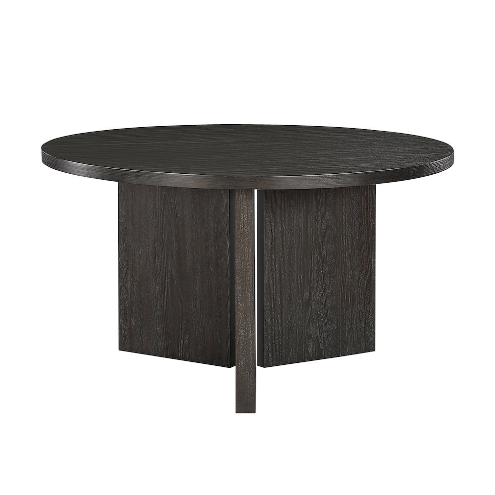 Marais Asian Hardwood 5-Piece Dining Set in Ebony