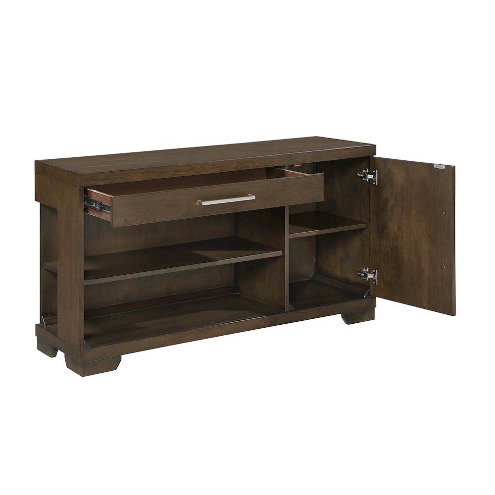Duncan Asian Hardwood Sofa Table in Espresso