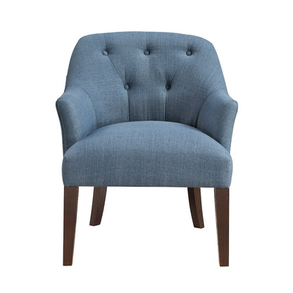 Rebecca Textured Accent Chair in Blue
