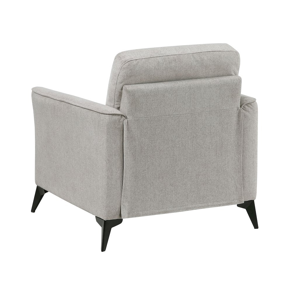 Tellot Microfiber Chair in Tan