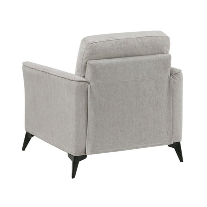 Tellot Microfiber Chair in Tan
