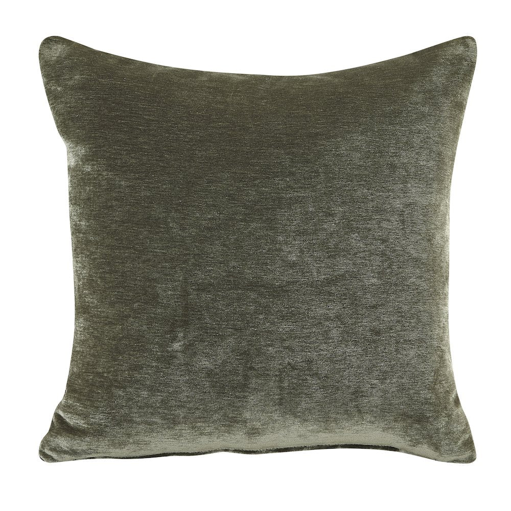 Isla Microfiber 4-Piece Sectional with Reversible Chaise in Sage Sand