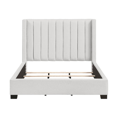 Emerson Textured Full Bed in a Box in Beige
