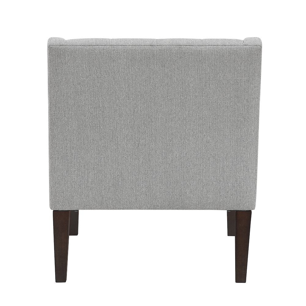 Knox Textured Accent Chair in Gray