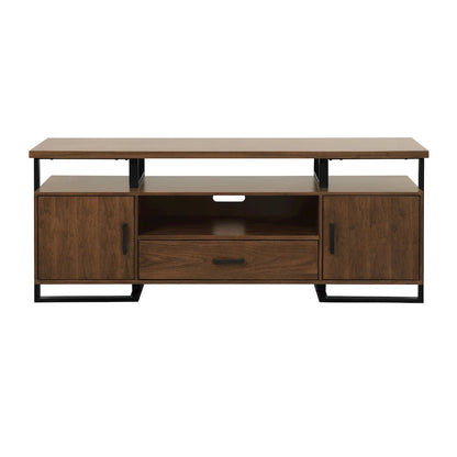 Sedley Rubberwood 68" TV Stand in Walnut