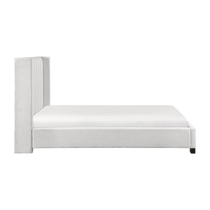 Emerson Textured Full Bed in a Box in Beige