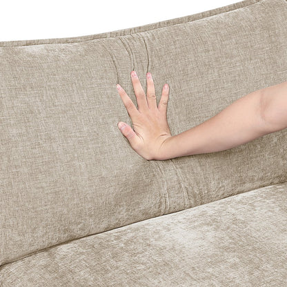 Dublin Chenille Sofa in Taupe