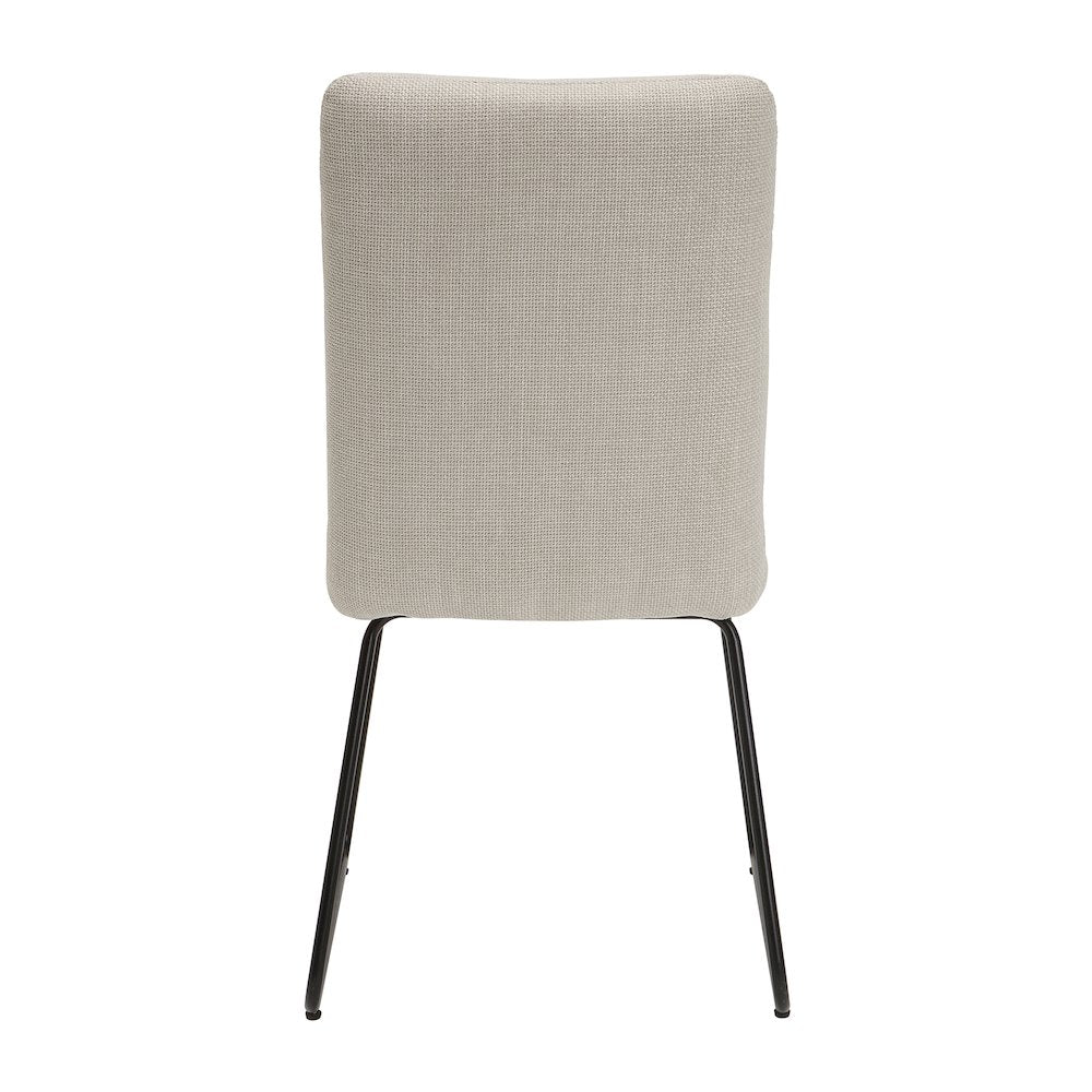 Benito Textured Dining Room Side Chair, set of 2 in Beige