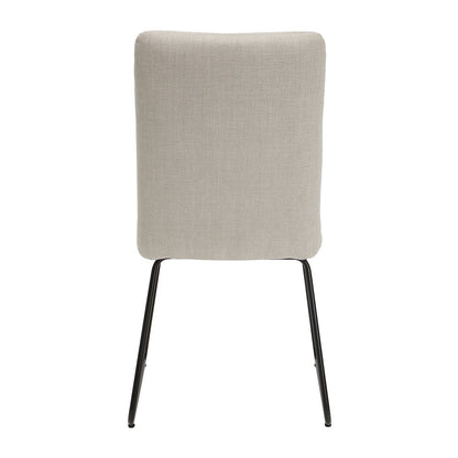 Benito Textured Dining Room Side Chair, set of 2 in Beige