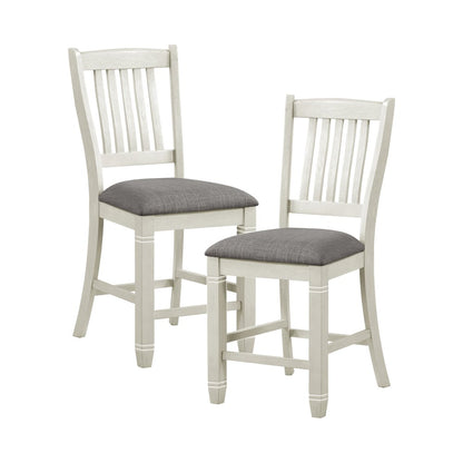 Granby Textured Counter Height Dining Chair, set of 2 in Gray