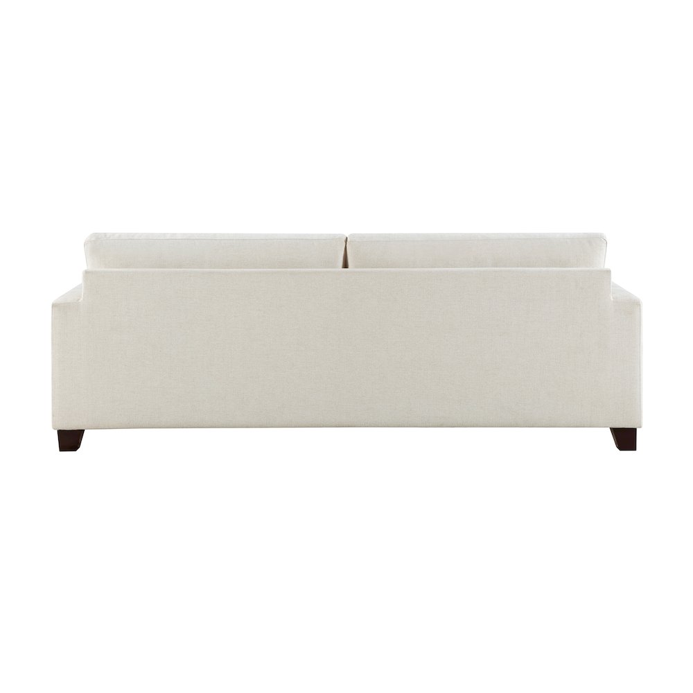 Zeke Textured Sofa in Ivory