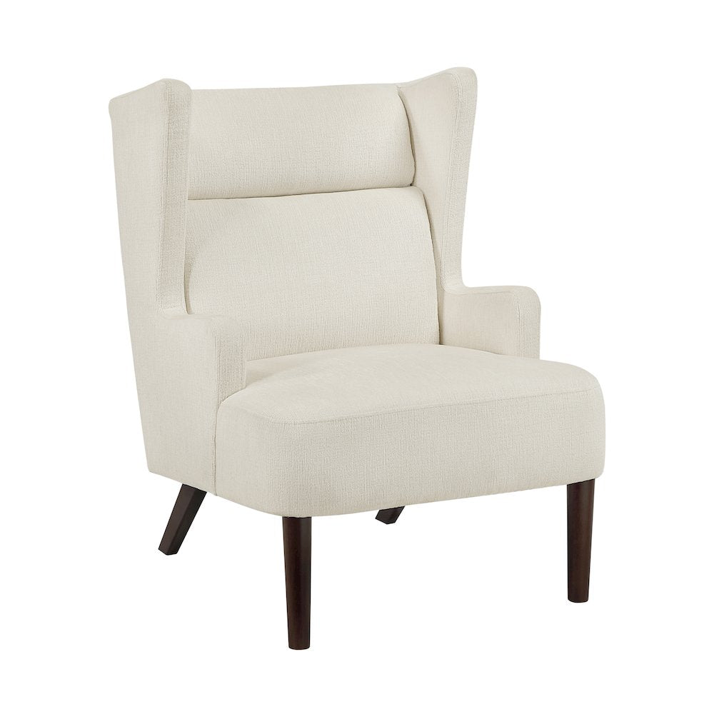 Alden Chenille Accent Chair in Beige