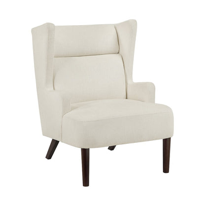 Alden Chenille Accent Chair in Beige