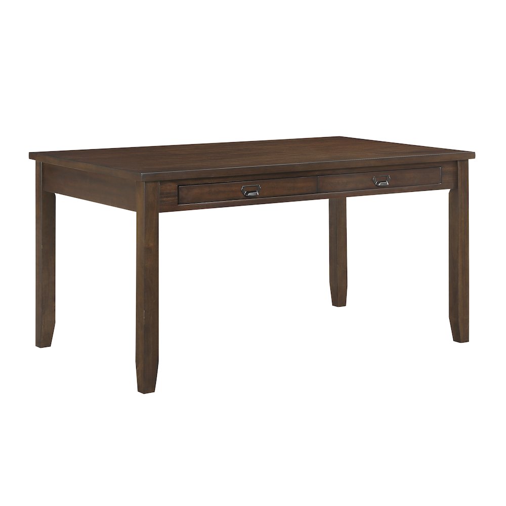 Binghampton Asian Hardwood 5-Piece Dining Set in Dark Cherry
