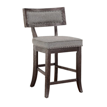 Oxton Wood Counter Height Dining Chair, set of 2 in Baltimoe espesso