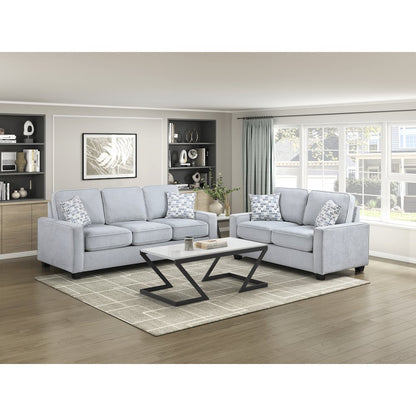 Gael Textured Sofa in Gray