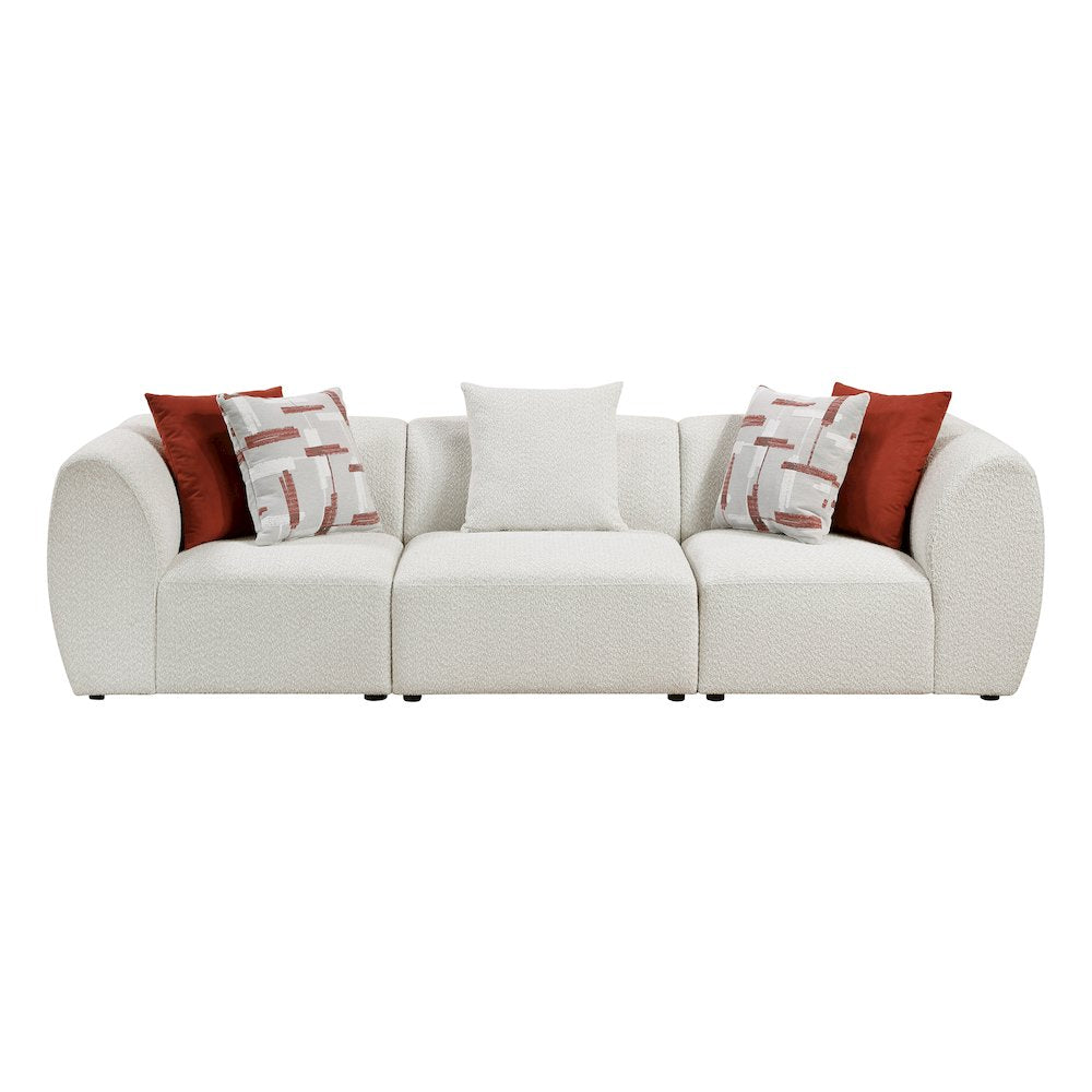 Franz Chenille Sofa in Beige