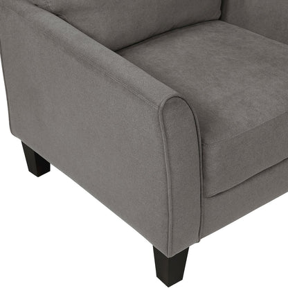 Aliana Textured Sofa in Chocolate