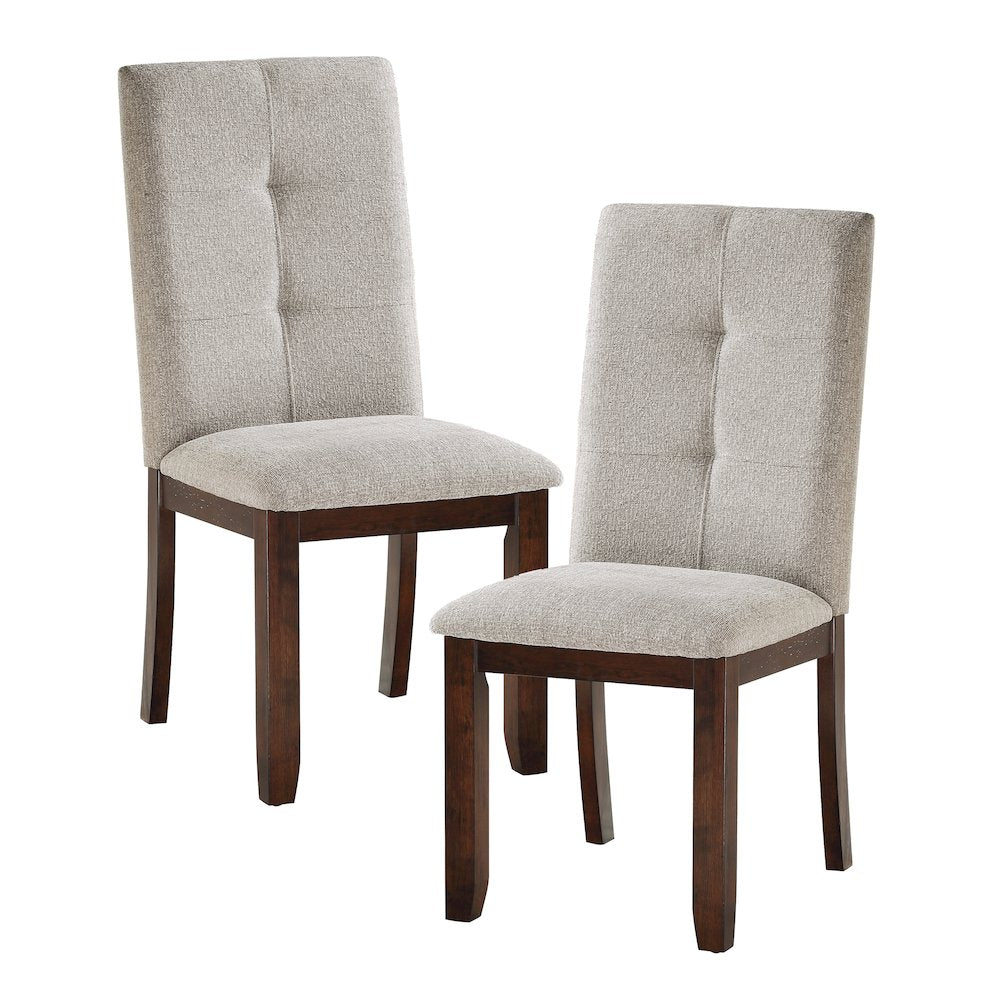 Binghampton Wood Dining Room Side Chair, set of 2 in Moonstone