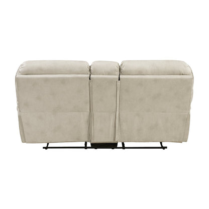 Dublin Chenille Love Seat in Dark Pewter