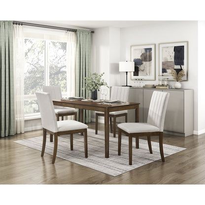 Maude Textured Dining Room Side Chair, set of 2 in Beige
