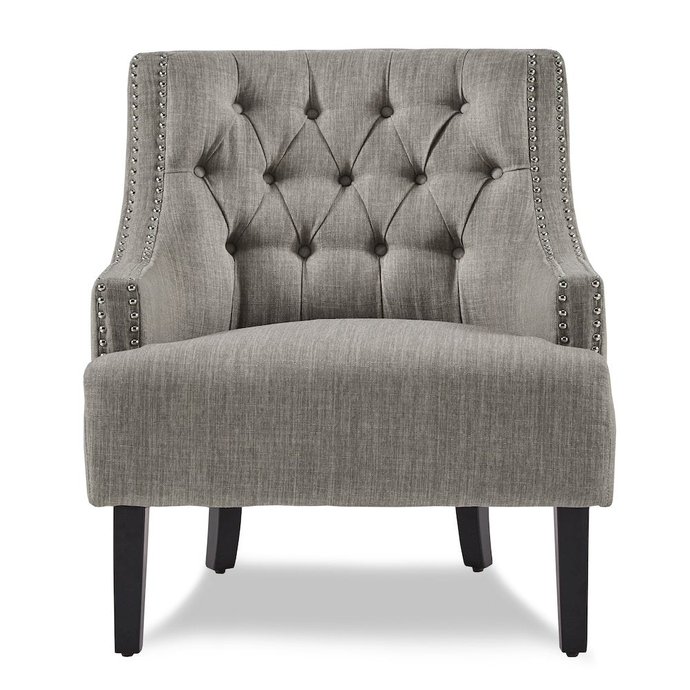Charisma Textured Accent Chair in Taupe