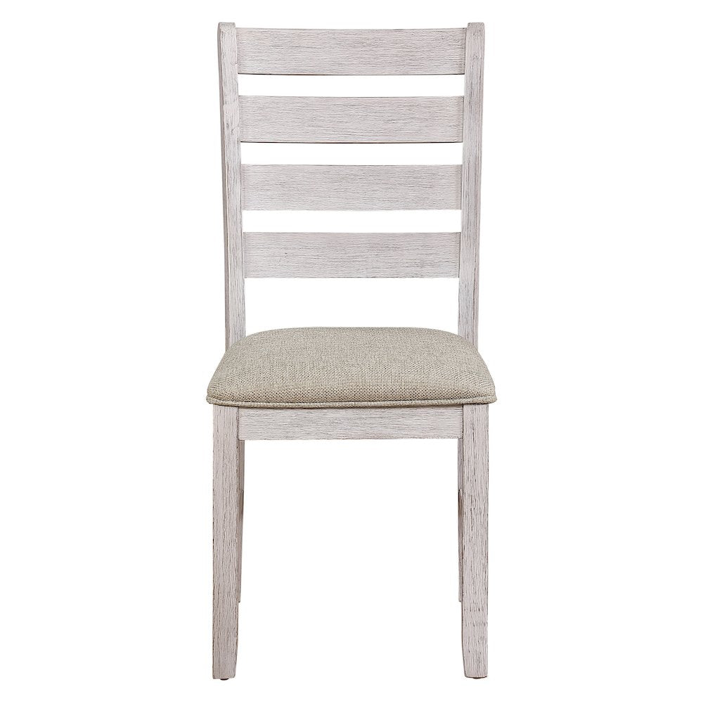 Ithaca Wood Dining Room Side Chair, set of 2 in Brown