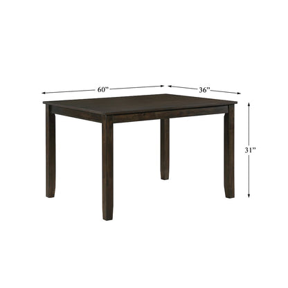 Challis Textured Dining Room Set (set of 7) in Beige