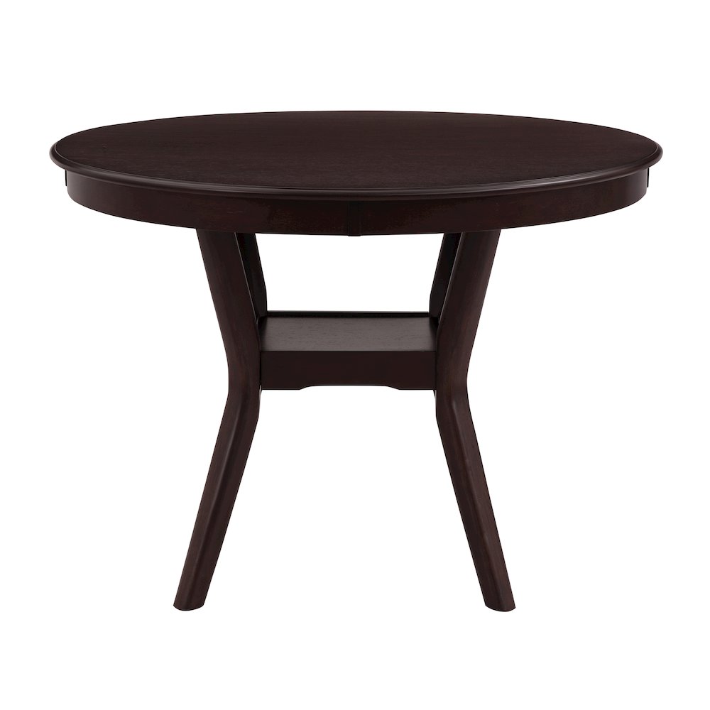 Shankmen Asian Hardwood 5-Piece Pack Dinette Set in Espresso