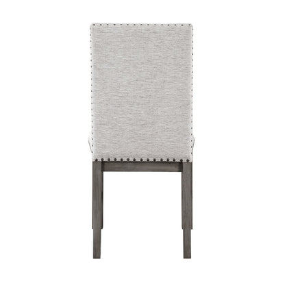 Gresham Textured Dining Room Side Chair, set of 2 in Beige