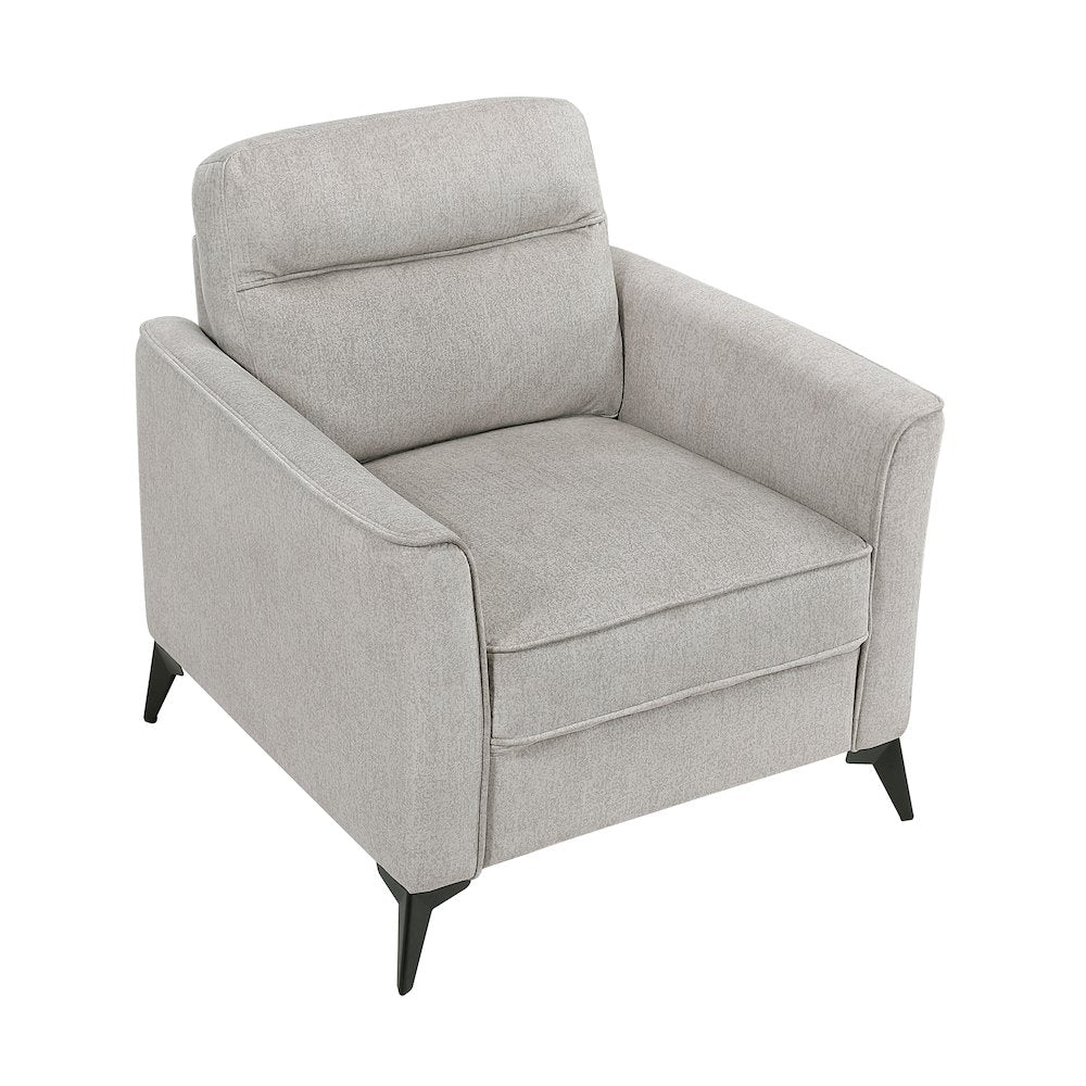 Tellot Microfiber Chair in Tan
