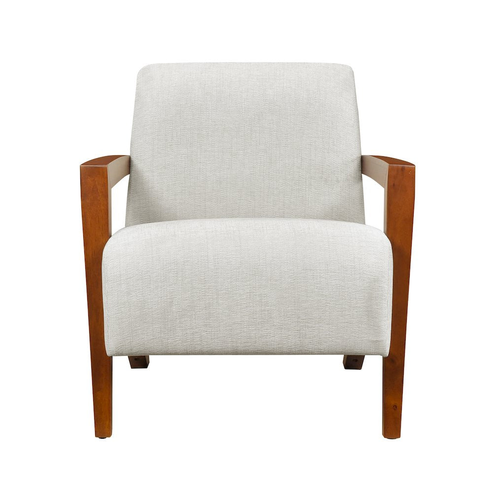 Odessa Chenille Accent Chair in Beige