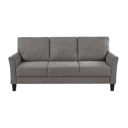 Aliana Textured Sofa in Chocolate