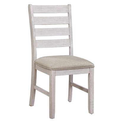 Ithaca Wood Dining Room Side Chair, set of 2 in Brown