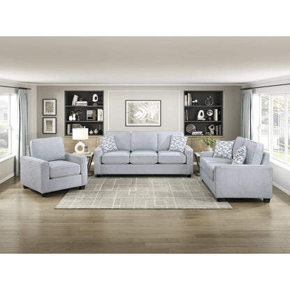 Gael Textured Sofa in Gray