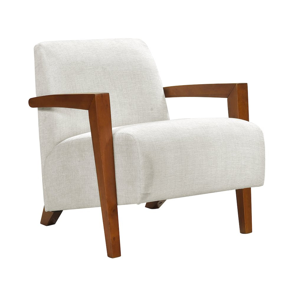 Odessa Chenille Accent Chair in Beige