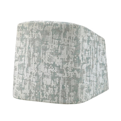 Dalton Jacquard Swivel Chair in Green