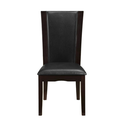 Daisy Wood Dining Room Side Chair, set of 2 in Brown