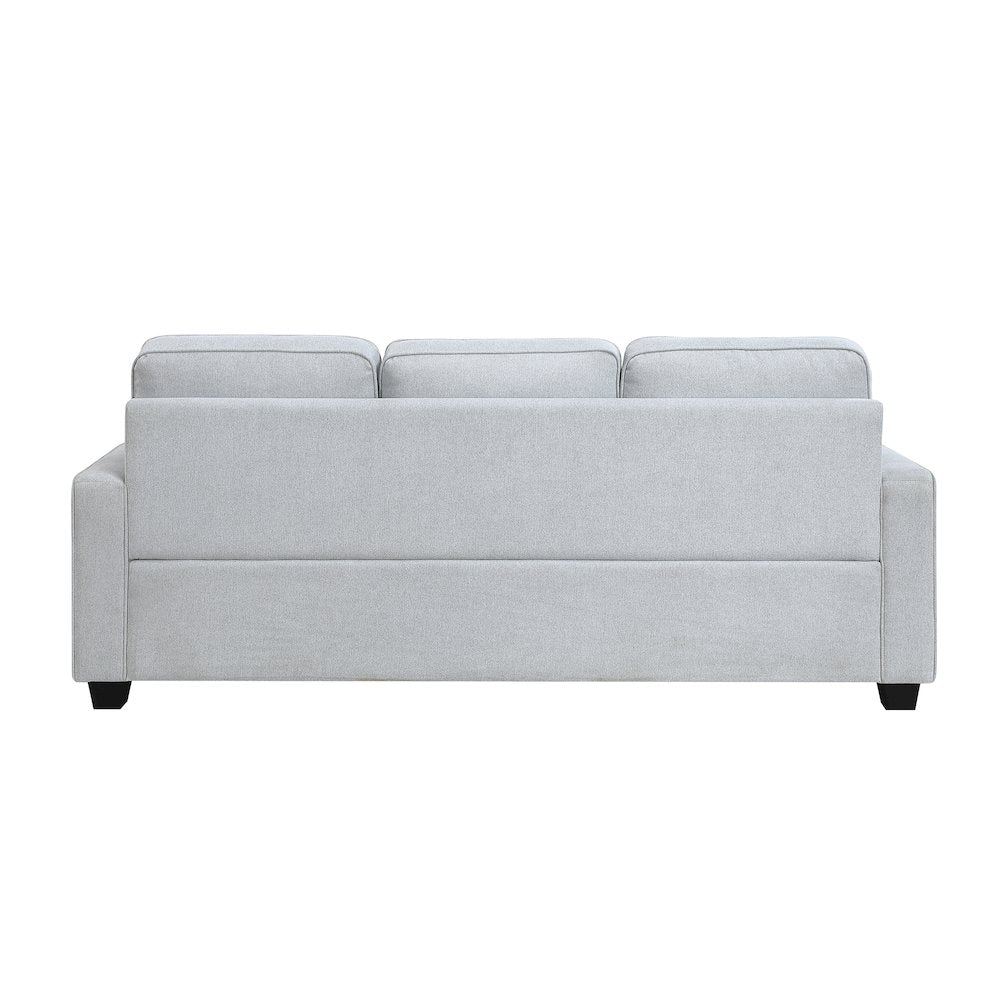 Gael Textured Sofa in Gray
