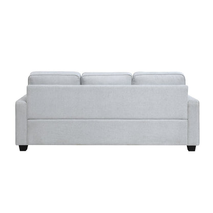 Gael Textured Sofa in Gray