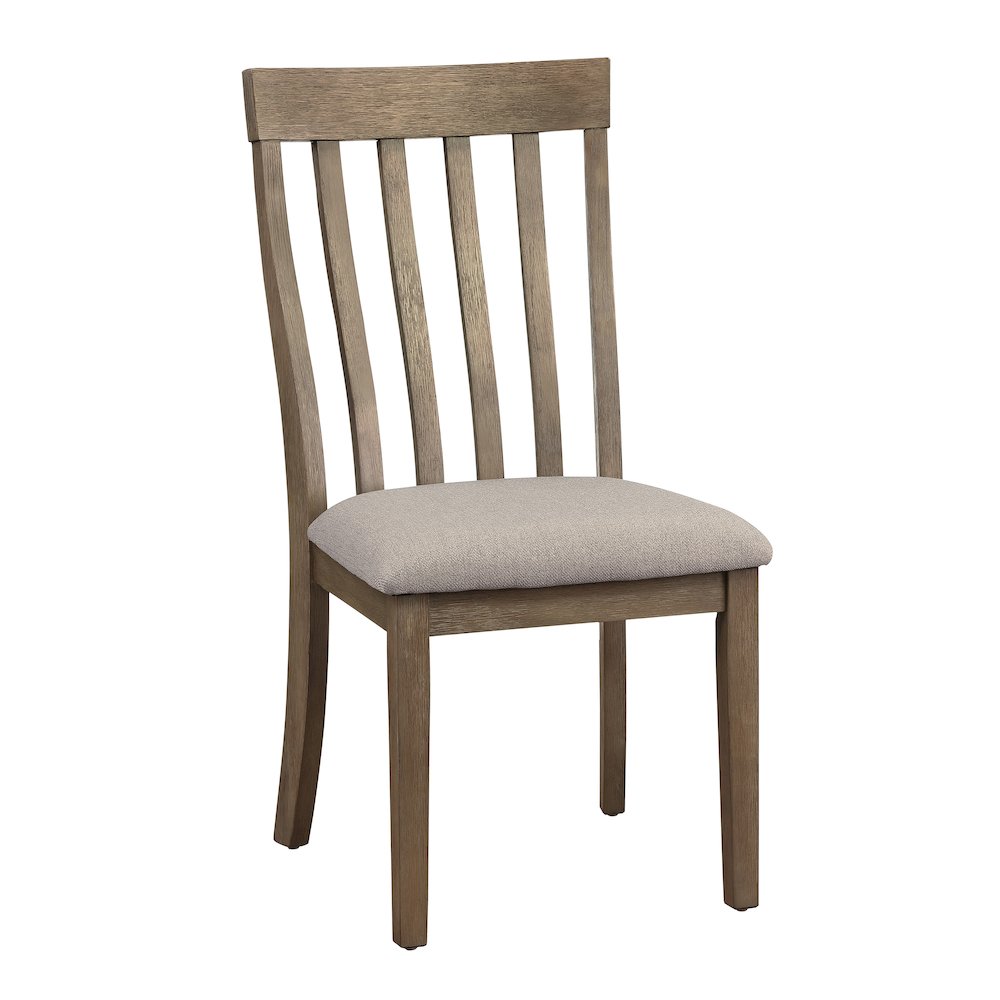 Armhurst Textured Dining Room Side Chair, set of 2 in Gray