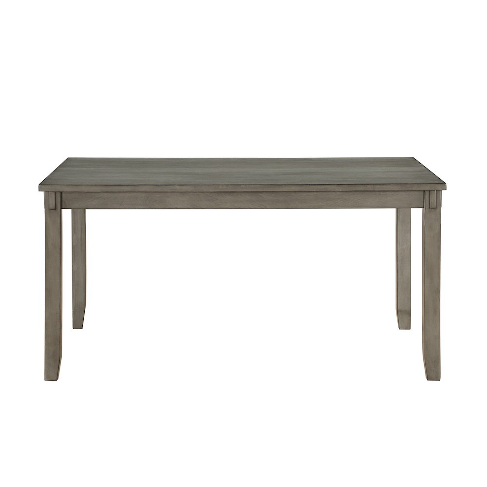 Holders Asian Hardwood 6-Piece Pack Dinette Set in Gray