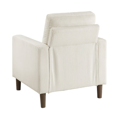 Crandall Corduroy Chair in Beige