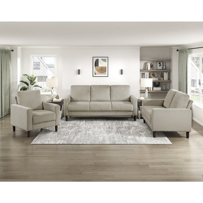 Crandall Corduroy Chair in Taupe