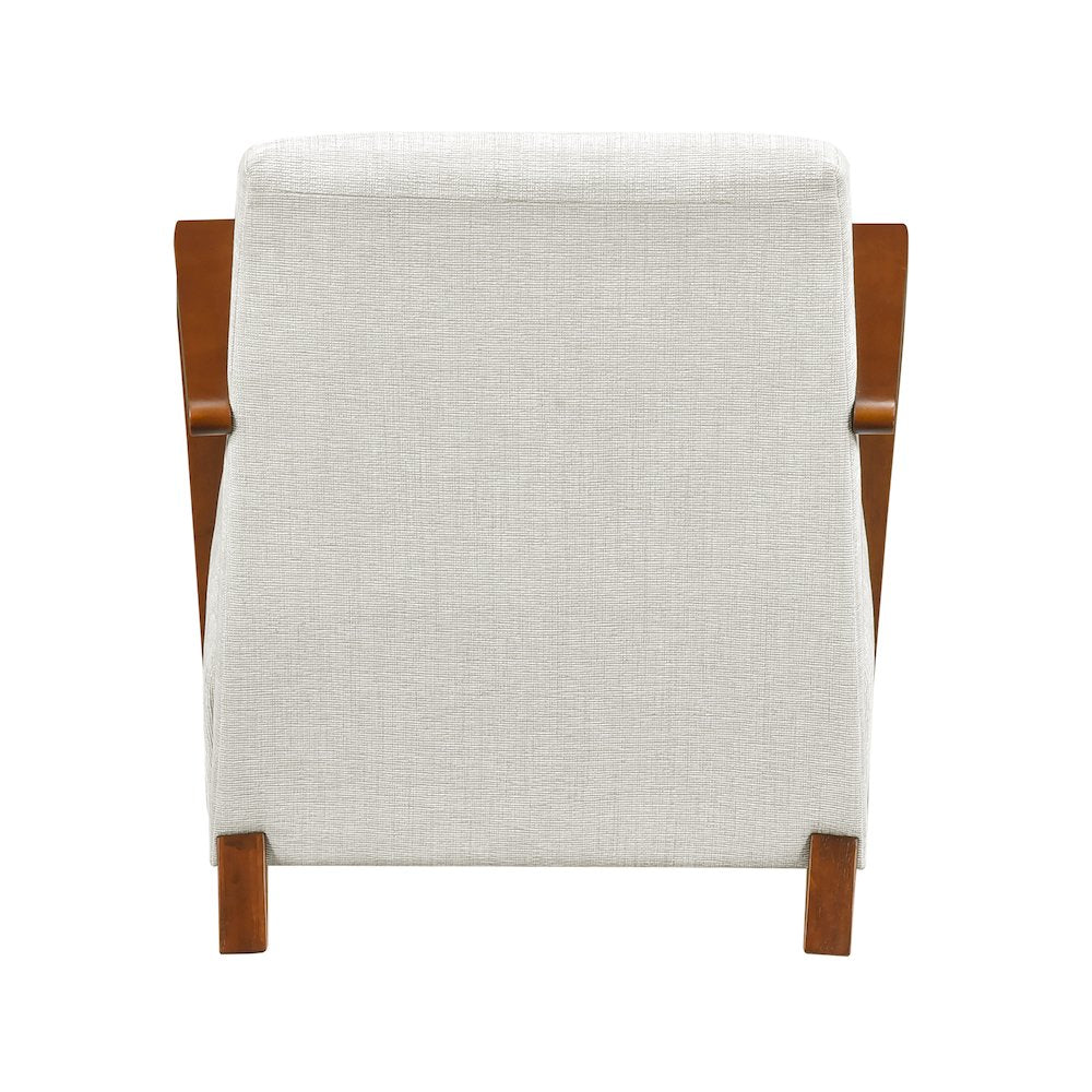 Odessa Chenille Accent Chair in Beige