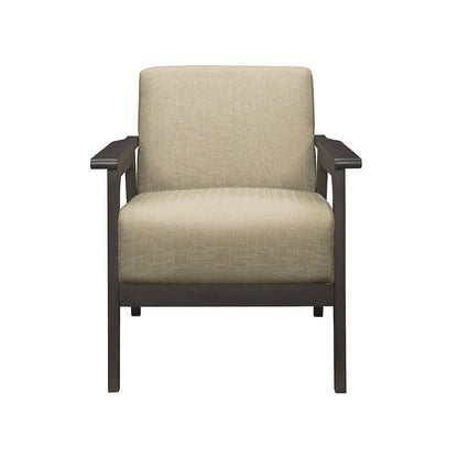 Ocala Textured Accent Chair in Light Brown