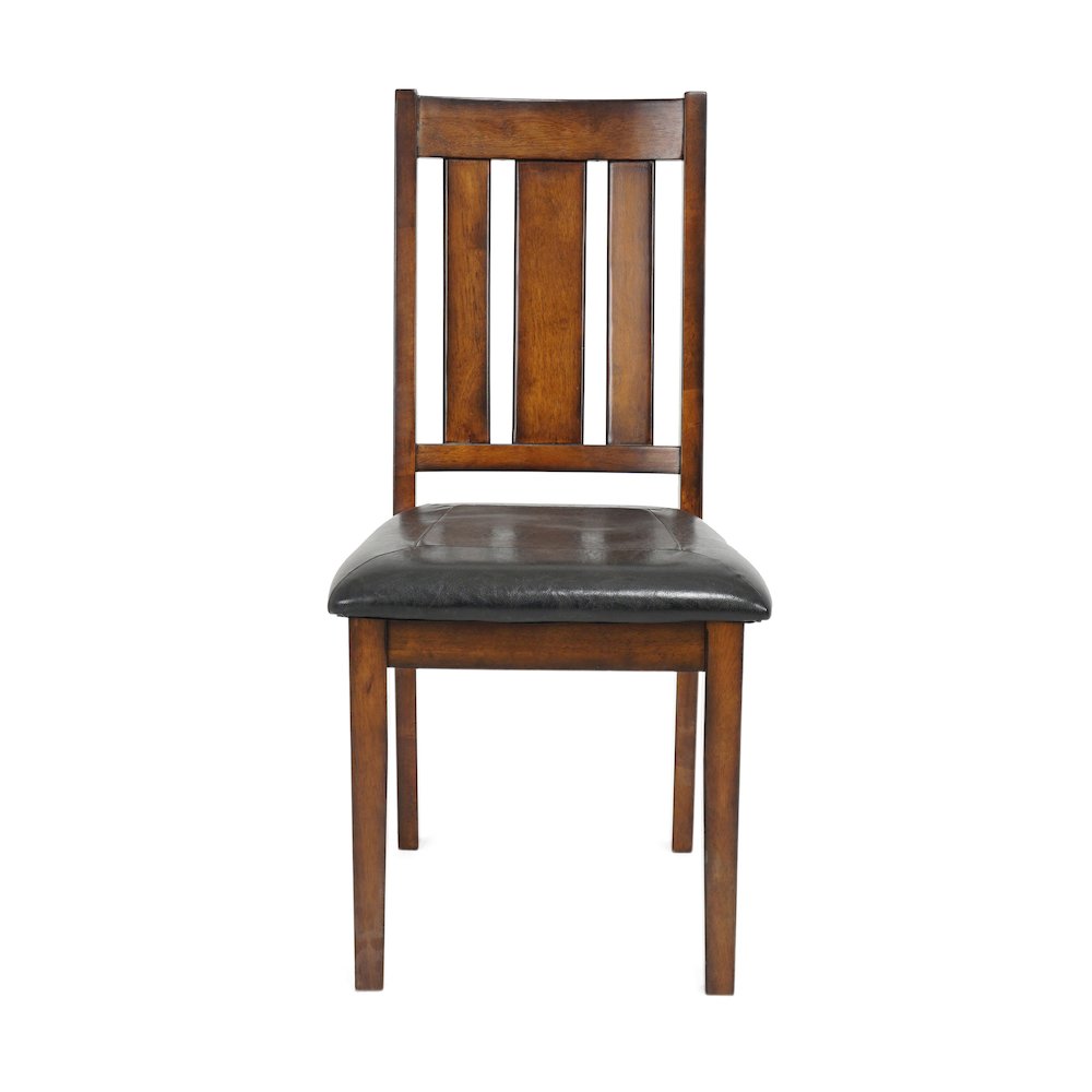 Delmar Asian Hardwood 6-Piece Pack Dinette Set in Espresso