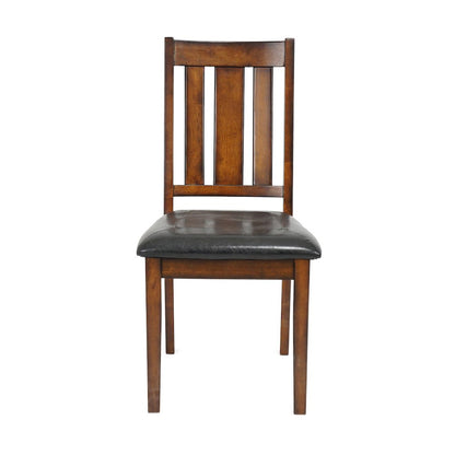 Delmar Asian Hardwood 6-Piece Pack Dinette Set in Espresso